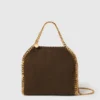 Mini sac fourre-tout Falabella en daim Mini sac fourre-tout Falabella en daim