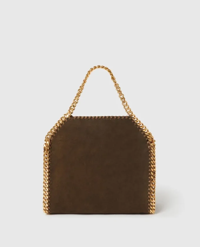 Mini sac fourre-tout Falabella en daim Mini sac fourre-tout Falabella en daim