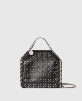 Mini sac fourre-tout Falabella Eyelet-Stud