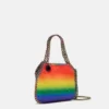 Mini sac fourre-tout Falabella Rainbow Crystal Dégradé Mini sac fourre-tout Falabella Rainbow Crystal Dégradé