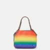 Mini sac fourre-tout Falabella Rainbow Crystal Dégradé Mini sac fourre-tout Falabella Rainbow Crystal Dégradé