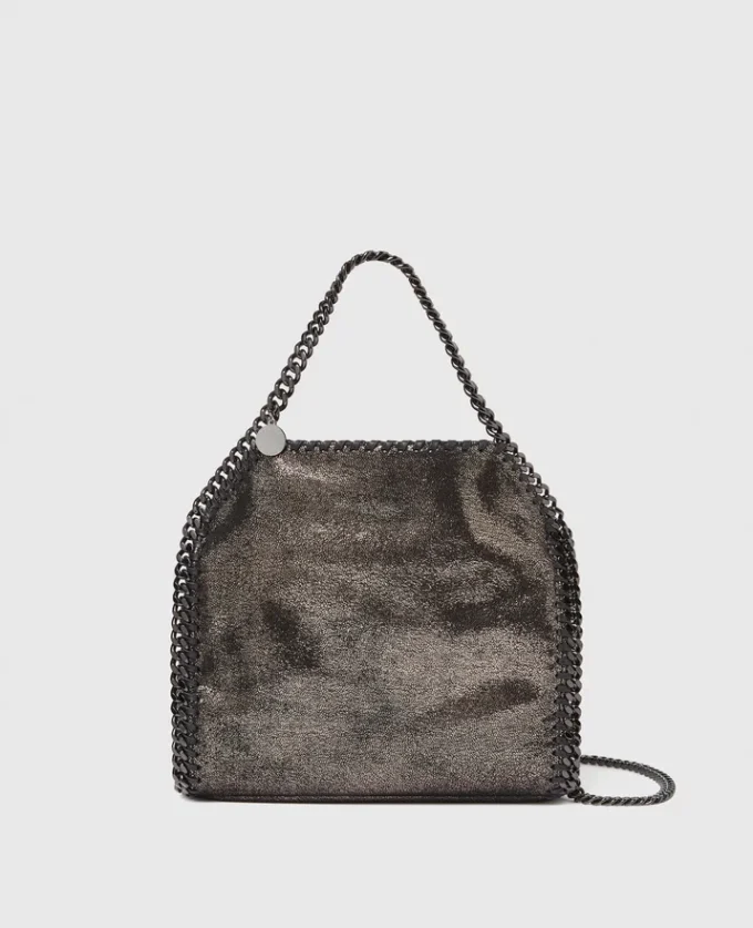 Mini sac fourre-tout métallisé Falabella Mini sac fourre-tout métallisé Falabella