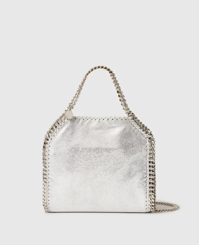 Mini sac fourre-tout métallisé Falabella Mini sac fourre-tout métallisé Falabella