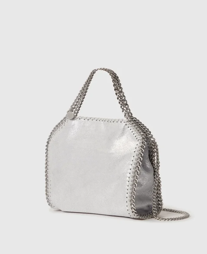 Mini sac fourre-tout métallisé Falabella Mini sac fourre-tout métallisé Falabella