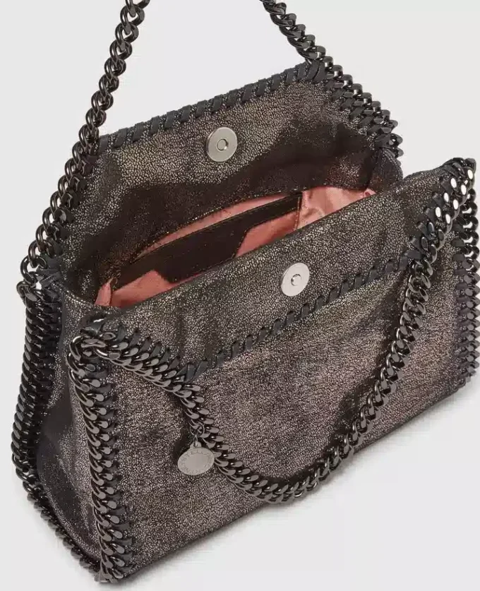 Mini sac fourre-tout métallisé Falabella Mini sac fourre-tout métallisé Falabella
