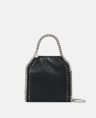 Mini sac à main clouté Falabella
