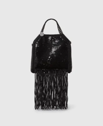 Mini sac à main Falabella à franges et paillettes en édition limitée