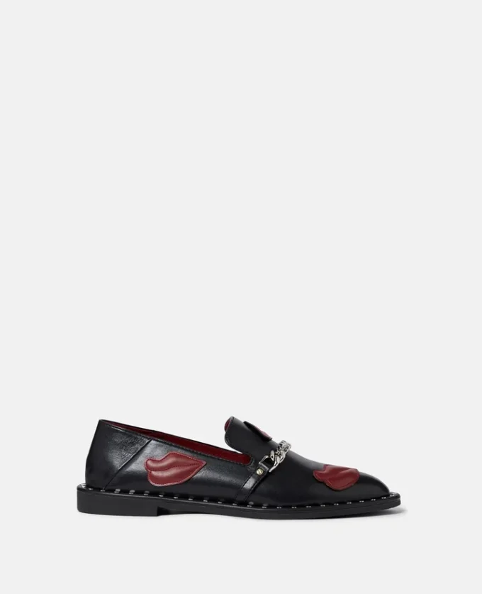 Mocassins Falabella avec appliqué lèvres Mocassins Falabella avec appliqué lèvres