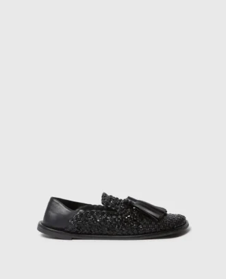Mocassins Ryder à pompons tissés