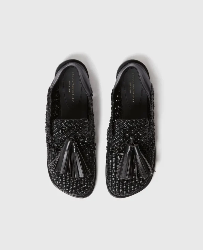 Mocassins Ryder à pompons tissés Mocassins Ryder à pompons tissés