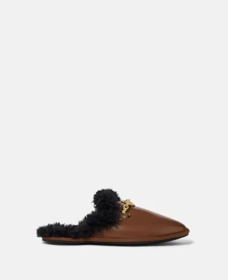 Mocassins Ryder vegan sans talon, doublés en peluche