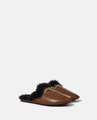 Mocassins Ryder vegan sans talon, doublés en peluche
