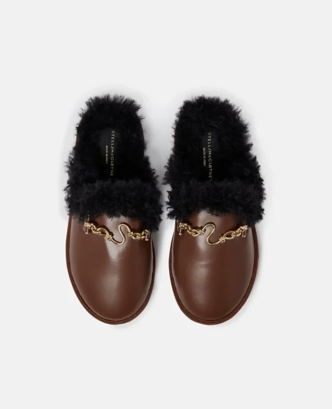 Mocassins Ryder vegan sans talon, doublés en peluche Mocassins Ryder vegan sans talon, doublés en peluche