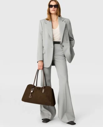 Pantalon botcut taille moyenne