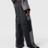 Pantalon cargo ample à empiècements
