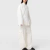 Pantalon cargo ample à empiècements en satin Pantalon cargo ample à empiècements en satin