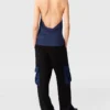 Pantalon cargo oversize en satin Pantalon cargo oversize en satin