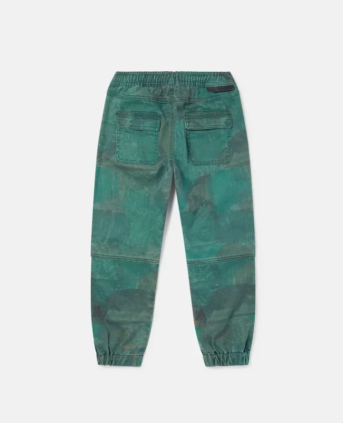 Pantalon de jogging imprimé griffonné Pantalon de jogging imprimé griffonné