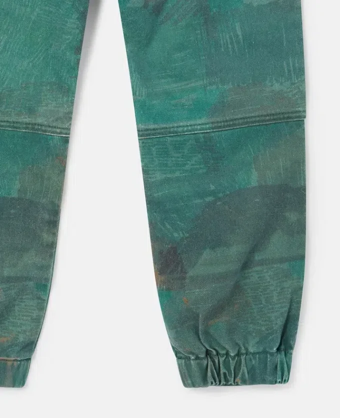 Pantalon de jogging imprimé griffonné Pantalon de jogging imprimé griffonné