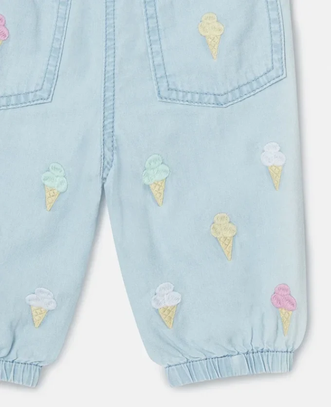 Pantalon de survêtement brodé Ice Cream Pantalon de survêtement brodé Ice Cream