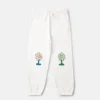 Pantalon de survêtement à cordon coulissant et imprimé floral Pantalon de survêtement à cordon coulissant et imprimé floral