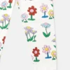 Pantalon de survêtement à cordon coulissant et imprimé floral Pantalon de survêtement à cordon coulissant et imprimé floral