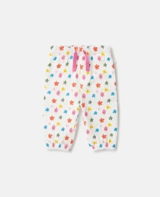 Pantalon de survêtement à cordon coulissant imprimé étoiles