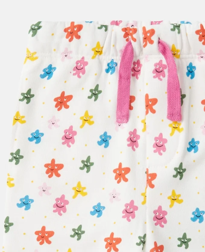Pantalon de survêtement à cordon coulissant imprimé étoiles Pantalon de survêtement à cordon coulissant imprimé étoiles