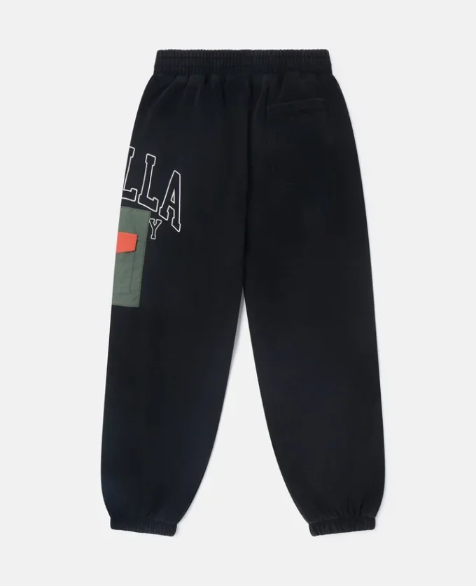 Pantalon de survêtement à cordon et logo graphique Pantalon de survêtement à cordon et logo graphique