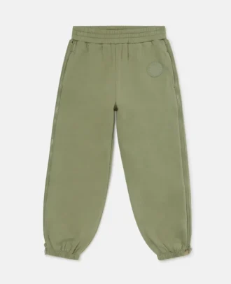 Pantalon de survêtement à cordon et médaillon logo