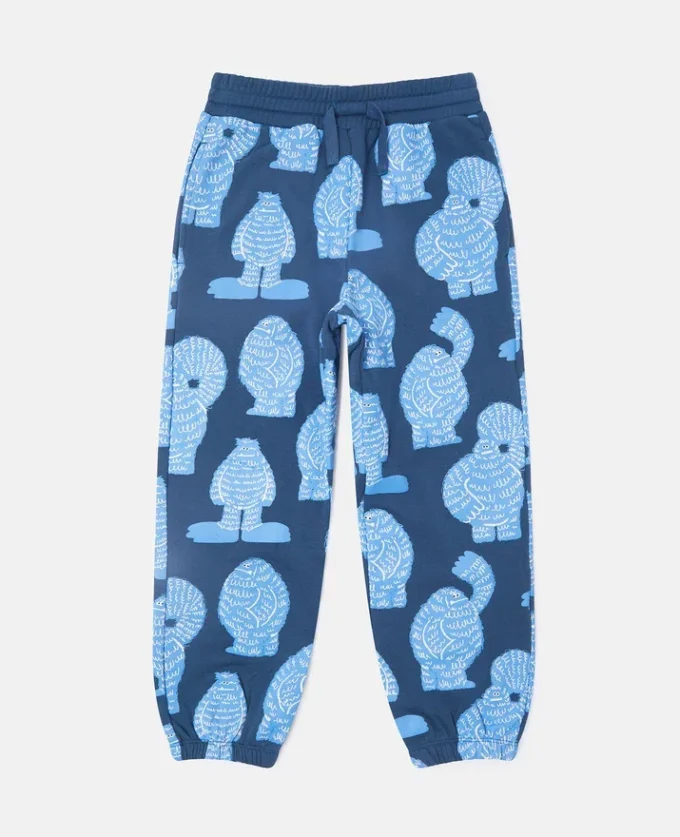Pantalon de survêtement à cordon Monster Print Pantalon de survêtement à cordon Monster Print