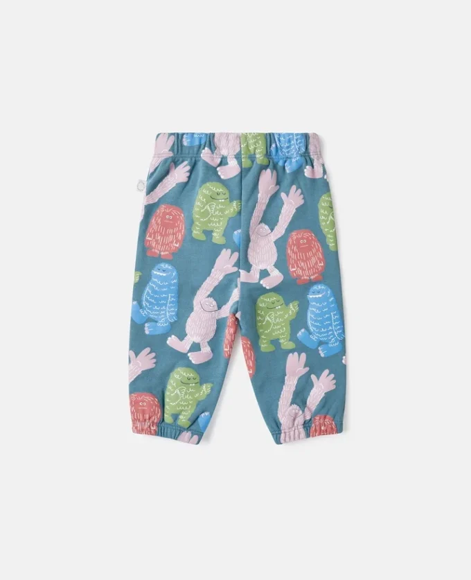 Pantalon de survêtement à cordon Monster Print Pantalon de survêtement à cordon Monster Print