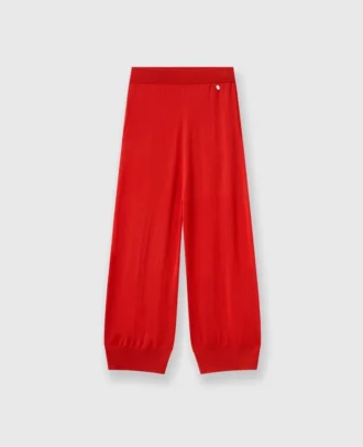 Pantalon de survêtement droit en maille