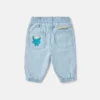 Pantalon de survêtement en jean avec motif Earth Friends Pantalon de survêtement en jean avec motif Earth Friends
