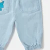 Pantalon de survêtement en jean avec motif Earth Friends Pantalon de survêtement en jean avec motif Earth Friends