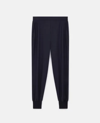 Pantalon de survêtement en laine élastiqué