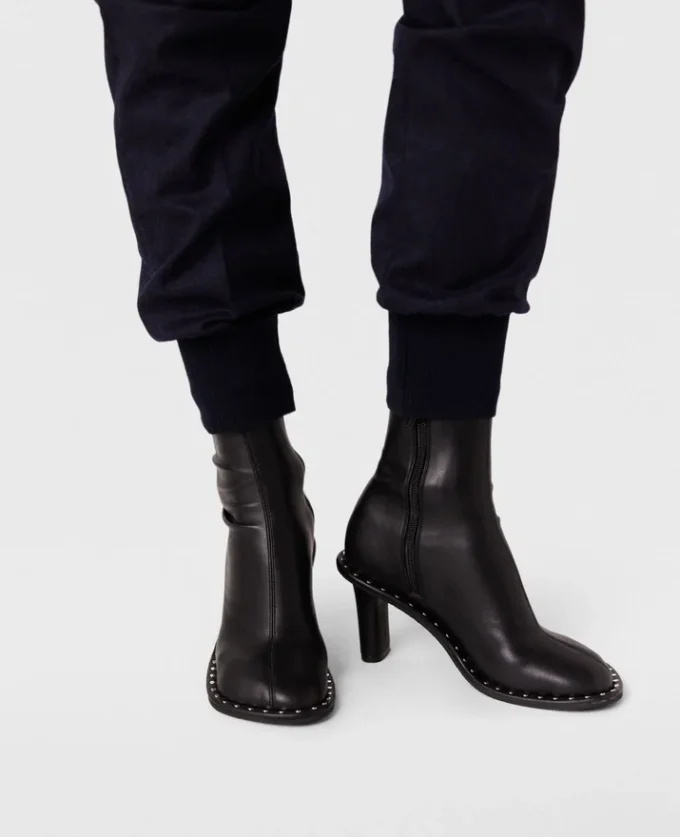 Pantalon de survêtement en laine élastiqué Pantalon de survêtement en laine élastiqué