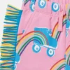 Pantalon de survêtement à franges imprimé arc-en-ciel Rollerskate Pantalon de survêtement à franges imprimé arc-en-ciel Rollerskate