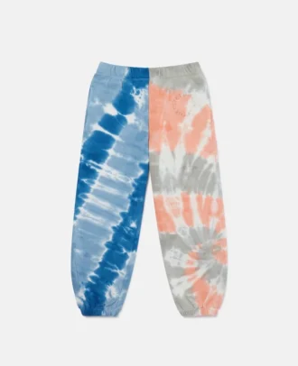 Pantalon de survêtement graphique tie-dye