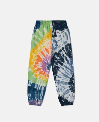 Pantalon de survêtement graphique tie-dye