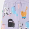 Pantalon de survêtement imprimé chats Pantalon de survêtement imprimé chats