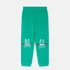 Pantalon de survêtement élastiqué à motif grenouille Pantalon de survêtement élastiqué à motif grenouille
