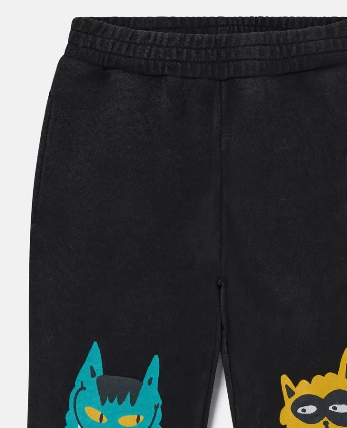 Pantalon de survêtement à motif chats Pantalon de survêtement à motif chats