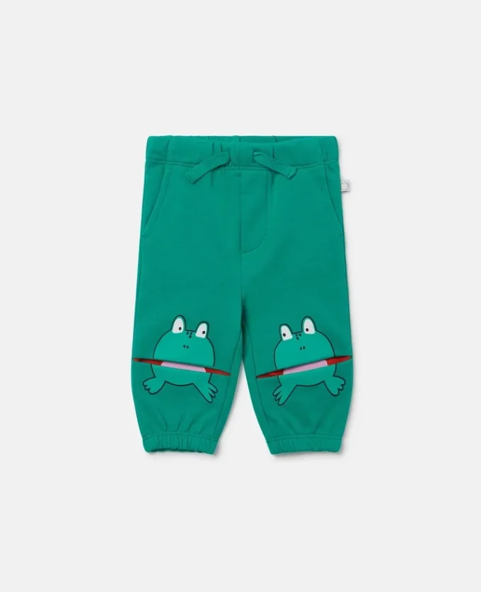 Pantalon de survêtement à motif grenouille Pantalon de survêtement à motif grenouille