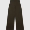 Pantalon droit en maille Pantalon droit en maille
