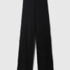 Pantalon droit en maille compacte