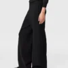Pantalon droit en maille compacte