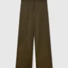 Pantalon droit à pinces Pantalon droit à pinces
