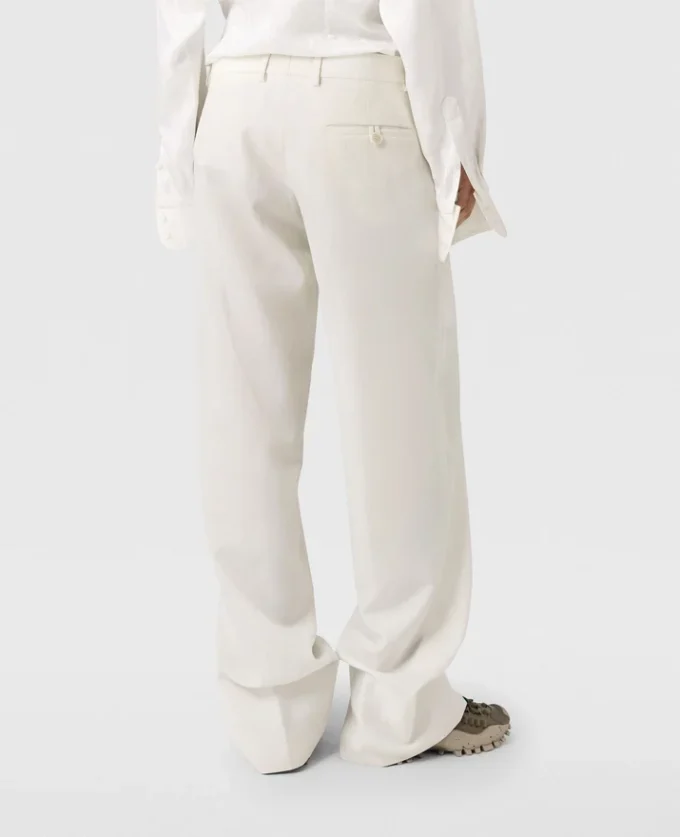 Pantalon droit à pinces Pantalon droit à pinces
