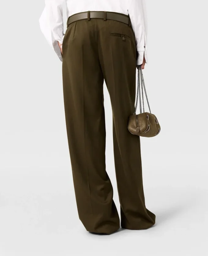 Pantalon droit à pinces Pantalon droit à pinces